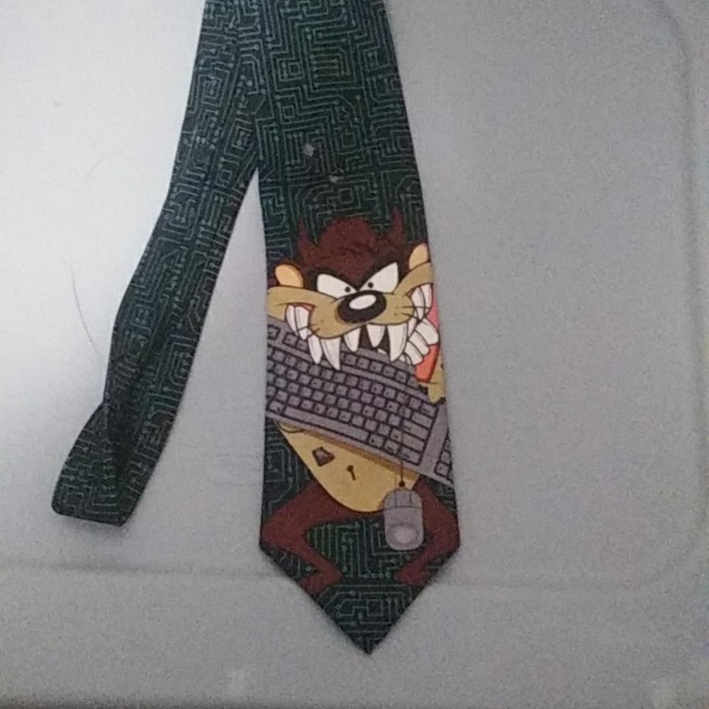 Looney Tunes Taz Keyboard Tie